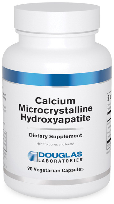 Douglas Laboratories Calcium Microcrystalline Hydroxyapatite - Teeth & Bone Health Support* - with Calcium & Phosphorus Micronutrients - Dietary Supplements - 90 Vegetarian Capsules