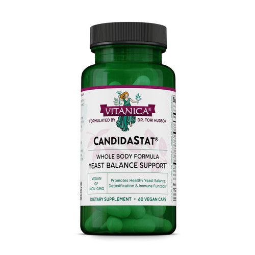 Vitanica Candidastat, Balanced Support, Vegan, 60 Capsules