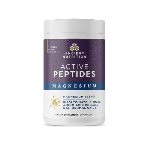 Ancient Nutrition Active Peptides Bioavailable Magnesium Capsules