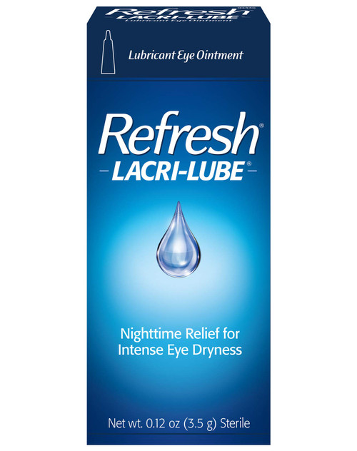 Refresh Lacri-Lube Lubricant Eye Ointment 0.12 Oz (2 Pack)