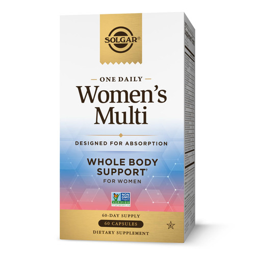 Solgar One Daily Women's Multi Whole Body Support, 60 Servings