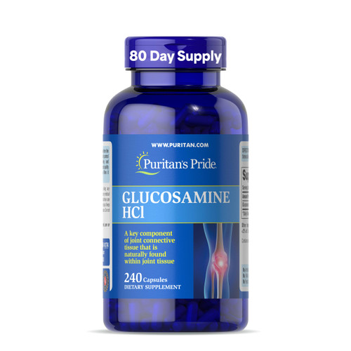 Puritan's Pride Joint Formula Glucosamine HCI for Men and Women 680mg