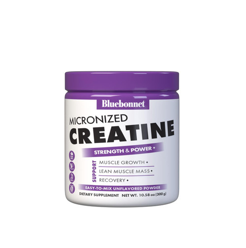 BlueBonnet Nutrition Micronized Creatine Monohydrate 5 g, 10.58 oz