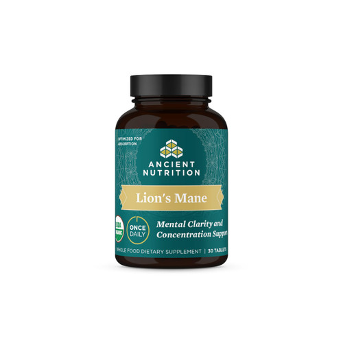 Ancient Nutrition Organic Lion's Mane Mushroom Tablets