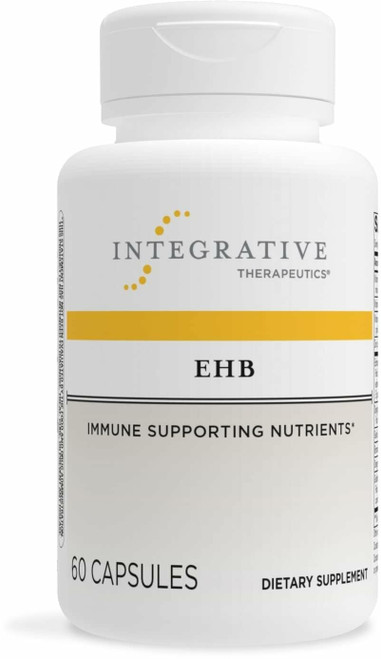 Integrative Therapeutics EHB - Immune Support Supplement with Vitamins A, C & B6* - Mineral Support with Zinc - Dairy-Free & Gluten-Free - 60 Capsules (20 Servings)