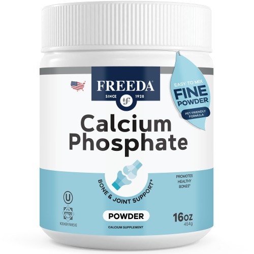 Freeda Calcium Phosphate Powder Mineral Supplement - 16 oz