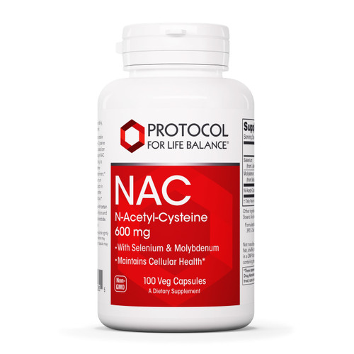 PROTOCOL FOR LIFE BALANCE NAC with Selenium, 100 Veg Caps