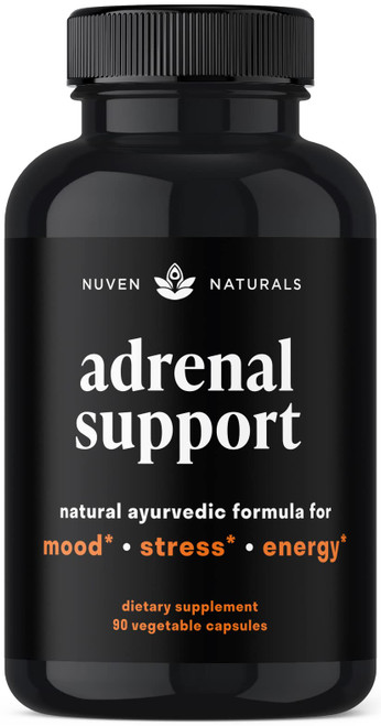 Adrenal Support & Cortisol Manager Supplement - Ashwagandha, 90 Capsules