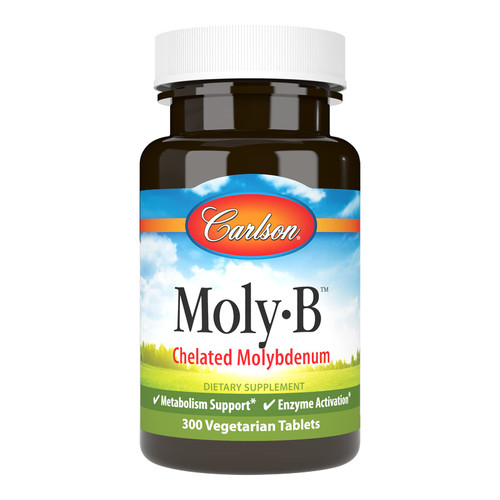 Carlson Moly-B, Metabolism Support, 300 Vegetarian Tablets