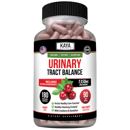 Kaya Naturals D-Mannose Capsules, 180 Veggie Capsules