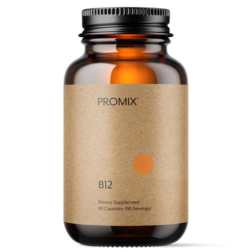 ProMix Nutrition Vitamin B12 1000mcg Capsule Supplement - 90 Count
