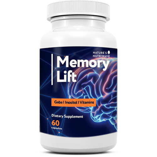 Memory Lift – Vitamins A, C, D, E & B-Complex – 60 Ct, 1 Month Supply
