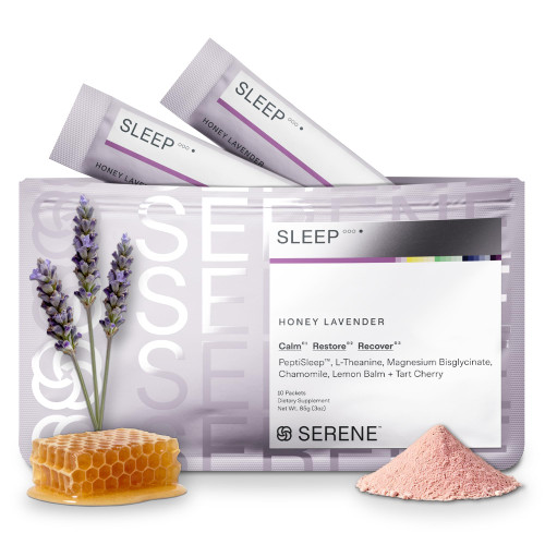 Serene Sleep Magnesium Glycinate Powder, Melatonin Free Sleep Aid