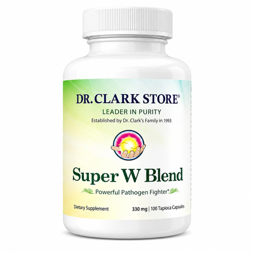Dr Clark Store Super-W Wormwood Blend 330mg, 100 Plant-Based Capsules