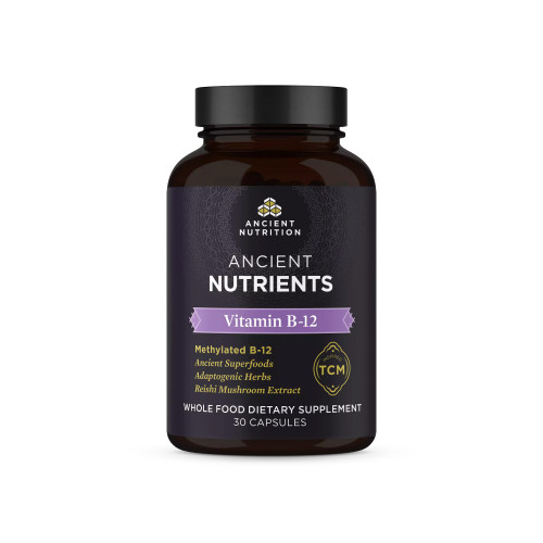 Ancient Nutrition Methylated Vitamin B12 Supplement, Supports Energy