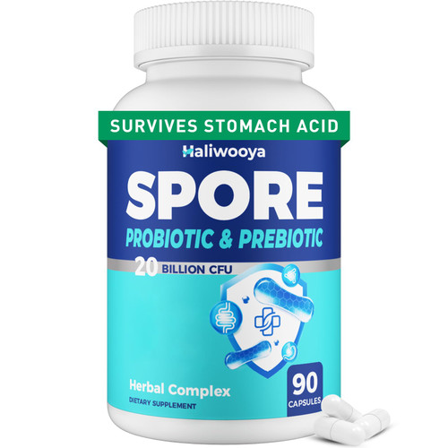 100% Spore Probiotic, 20 Billion CFU Spore Based Probiotics, 90 Capsules