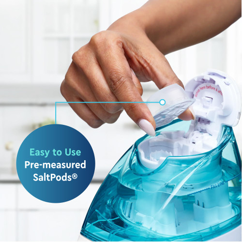 Navage® Salt Pods with Eucalyptus (3, 30-Packs - 90 SaltPods) - Refreshing Sinus Cleanse, Pre-Measured Pods Designed Nasal Irrigation System - Fast Sinus Rinse and Congestion Relief