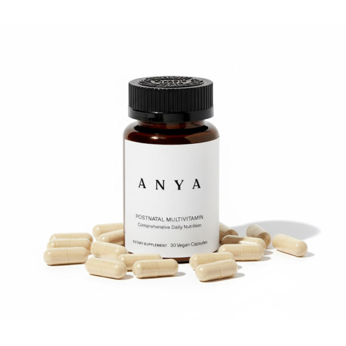 ANYA Postpartum Multivitamin, 30 Capsules, Vegan, Non-GMO