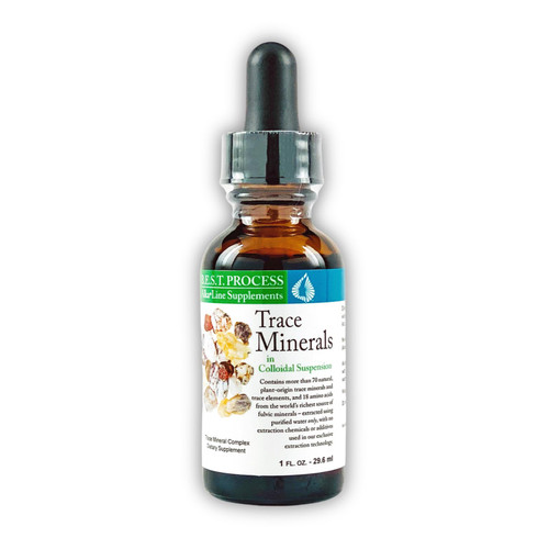 Morter Trace Minerals - Colloidal Fulvic Trace Mineral Drops with 70+ Minerals & 18 Amino Acids - Immune, Digestive & Energy Support - Vegetarian (1oz)