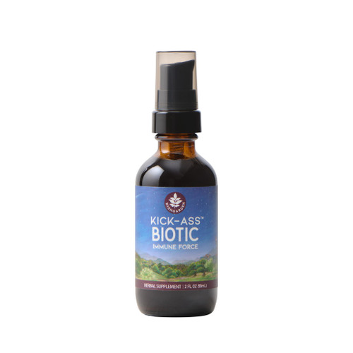 WishGarden Herbs Kick-Ass Biotic, Immune & Lymphatic Tincture, 2oz