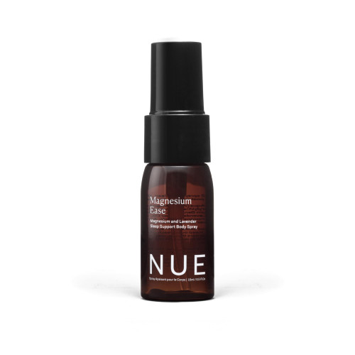 The Nue Co Magnesium Ease Skin Spray for Muscle Pain & Tension Relief with Lavender & Arnica Oil High Absorption Sports Recovery & Sleep Vegan, Paraben-Free, Non-Toxic | 15ml