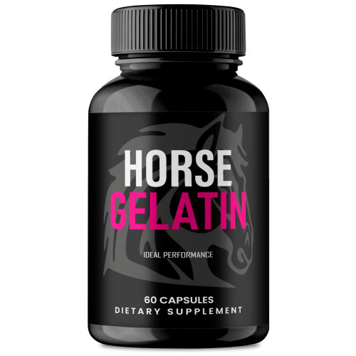 IDEAL PERFORMANCE Horse Gelatin Capsules, HorseGelatin Pills Reviews (60 Capsules)