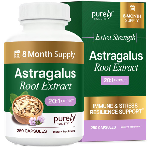 Astragalus Root, 8 Month Supply, Immune Support, 20:1 Astragalus Extract