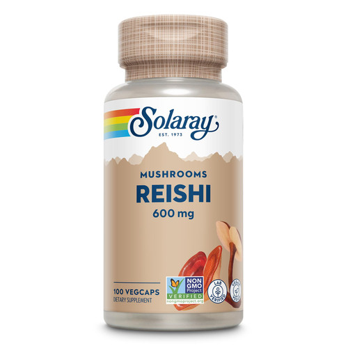 SOLARAY Reishi Mushroom 600 mg, 100 VegCaps