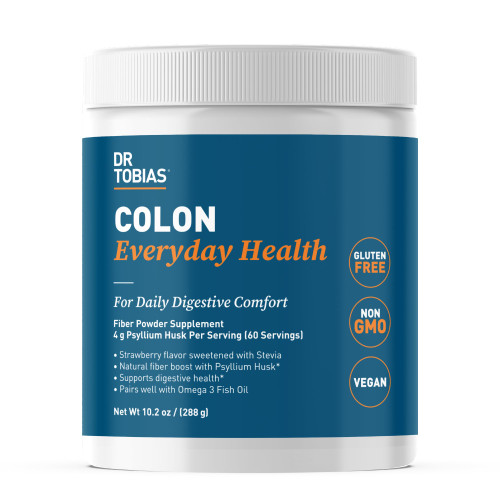 Dr. Tobias Colon Everyday Health Psyllium Fiber Supplement for Gut Health
