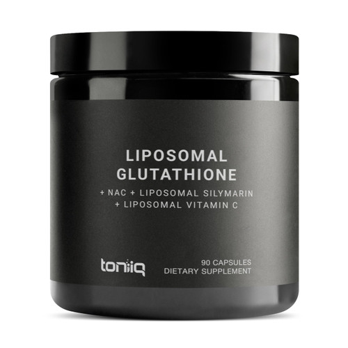 Toniiq Liposomal Glutathione - High-Strength 1,500mg Complex