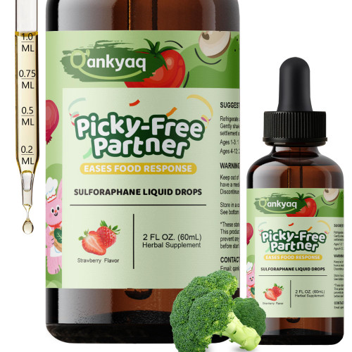 Sulforaphane Kids Liquid, Toddler & Kids Appetite Booster, Sugar-Free, 60mL