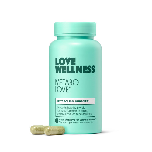 Love Wellness Metabolove | Selenium, Green Tea, Chromium | 60 Count
