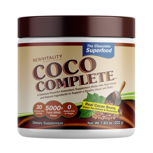 Coco Complete Immune System Boost - Superfood Chocolate Powder, 30 Servings