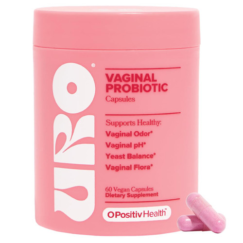 URO Vaginal Probiotics for Odor, Flora & pH Balance – 30-Day Supply