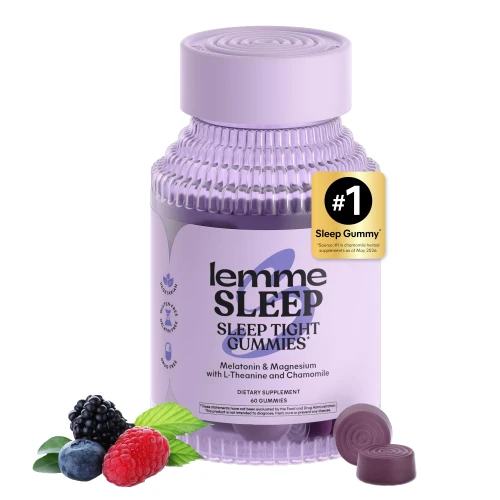 Lemme Sleep Gummies with 5mg Melatonin, 30-Day Supply