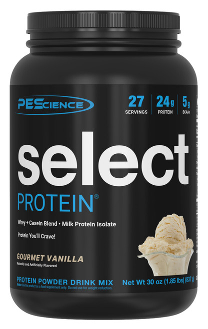PEScience Select Protein Powder, Gourmet Vanilla, 27 Servings