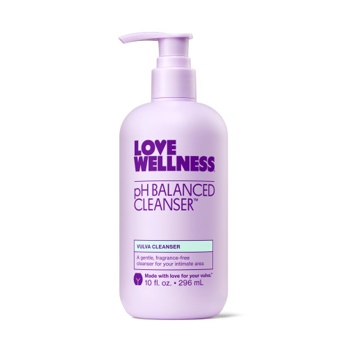 Love Wellness | pH Balanced Feminine Wash | Fragrance-Free | 10 Fl Oz