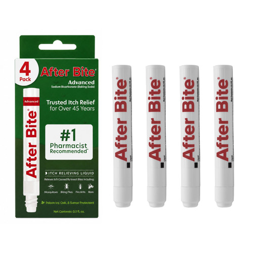 After Bite Advanced Bug Bite Itch Relief, Portable Pen Applicator, 4Pk