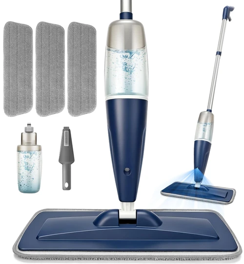 CLDREAM Microfiber Spray Mop for Hardwood Tile Floors Dust Cleaning