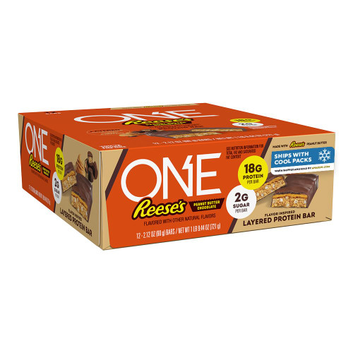 ONE Reese's Peanut Butter Chocolate Protein Bars, 18g Protein, 12 ct