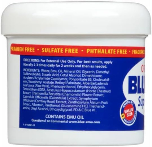 Blue Emu Cream, 1 Pack 12 oz