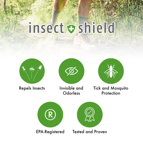 Insect Shield Premium Permethrin Spray - Tick, Flea, Fly, Mosquito, Chigger, Spider & Bed Bug Repellent for Clothing, Gear, Furniture, & Tents, Lasts up to 60 Days, Clear, 18 Oz Aerosol, Pack of 2