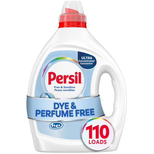 Persil Free & Sensitive Liquid Laundry Detergent, 110 Loads, 82.5 Fl Oz