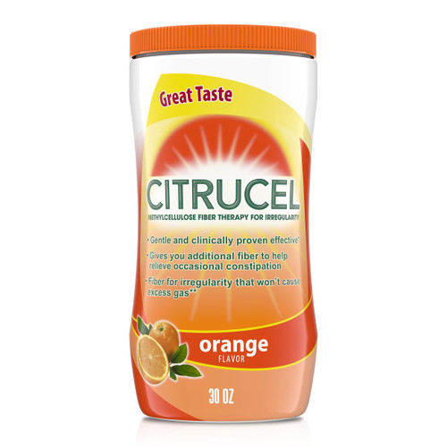 Citrucel Powder Fiber Therapy for Occasional Constipation Relief, 30 oz