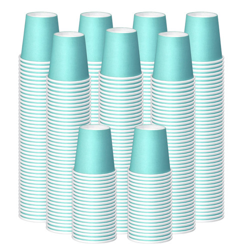 Prgery 350 Pack 3oz Bathroom Cups, Moushwash Cups(Blue)