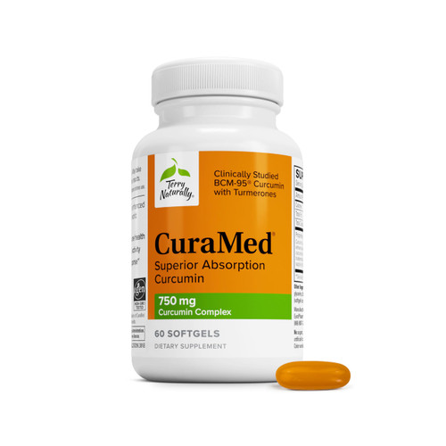 Terry Naturally CuraMed 750mg - Pain & Inflammation Relief - 60 Count
