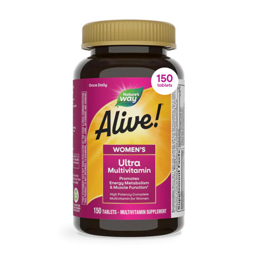 Nature's Way Alive! Women's Ultra Multivitamin, High Potency, 150 ct