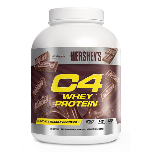 C4 Whey Protein, 25g of Protein, Hershey's Chocolate, 66 Servings