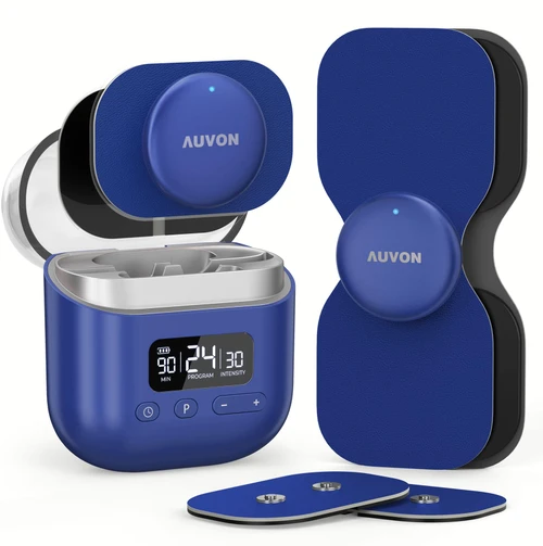 AUVON Wireless 24 Modes TENS Unit Muscle Stimulator for Pain Relief, 6 Pads