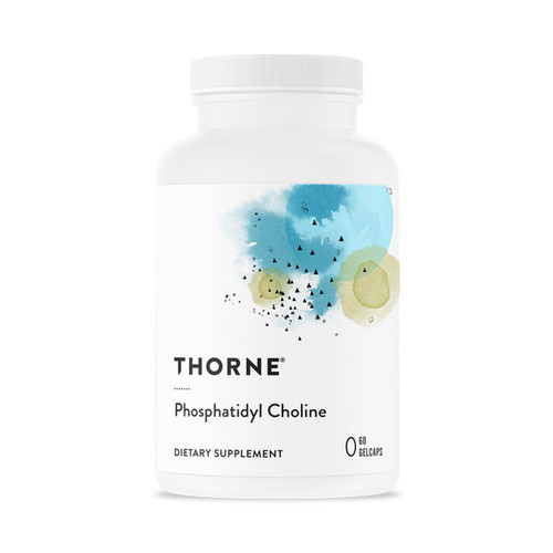 THORNE Phosphatidyl Choline, 420 mg Phosphatidylcholine, 60 Softgels